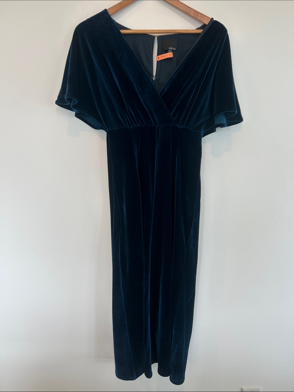 Velvet Deep Teal Jumpsuit